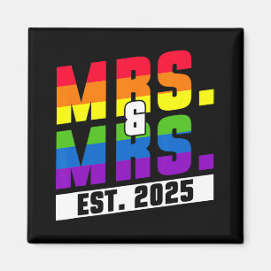 Imã Sra. E Sra. Est. 2025 - Orgulho gay Wedding