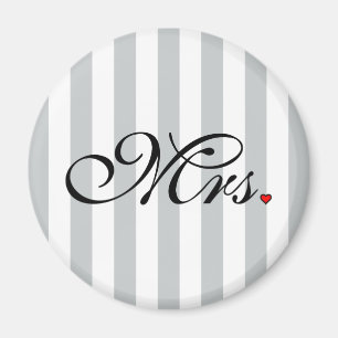 Imã Sra. Esposa Noiva Clique para personalizar listras