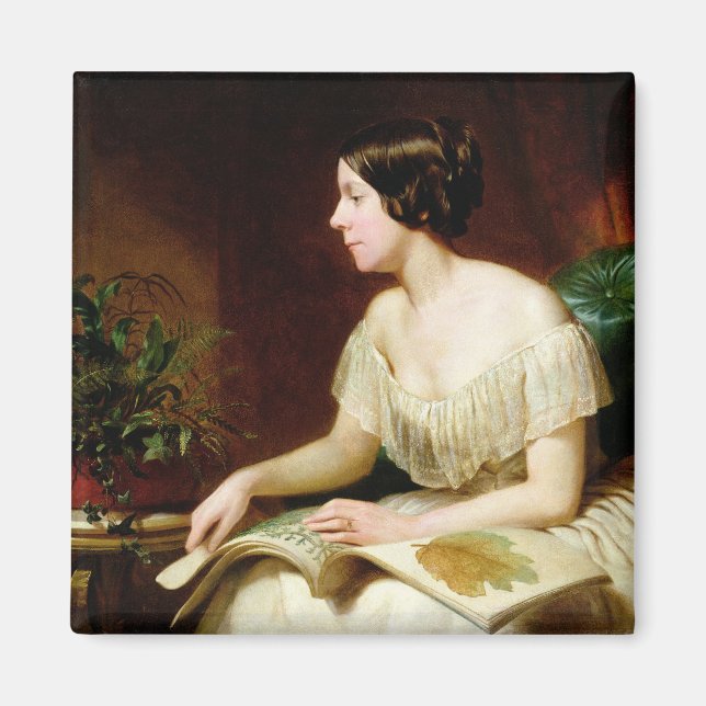 Imã Srta. Anne Pratt, a famosa botânica (Frente)