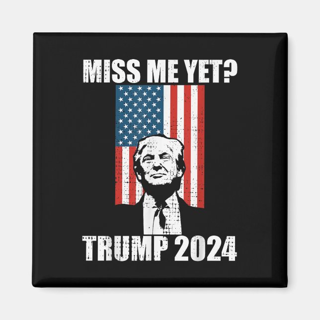 Imã Srta. Eu Ainda Engraçado Trump 2024 (Frente)
