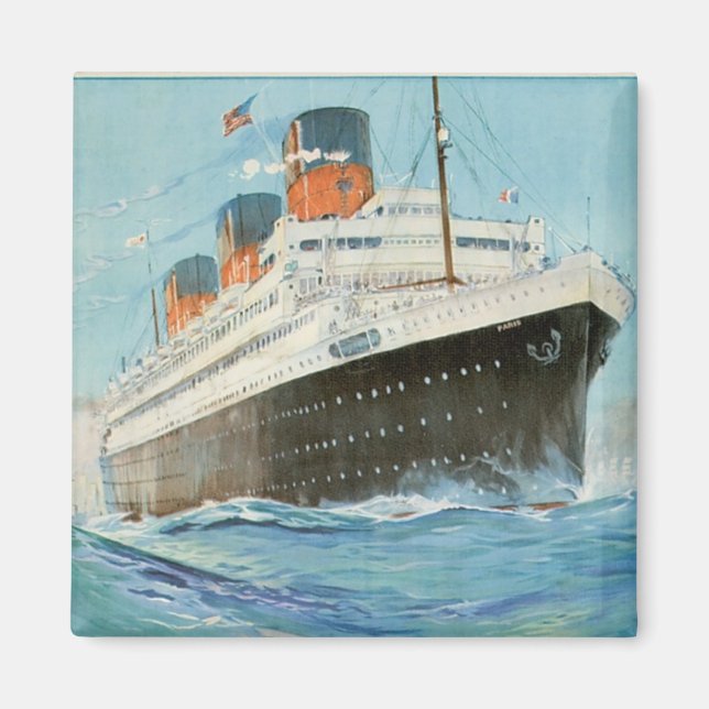 Imã ss Paris - The French Line (Frente)