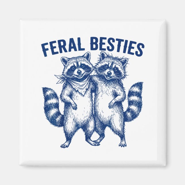 Imã Ssum Feral Ies Matching Friend Twinning Funny Bff  (Frente)