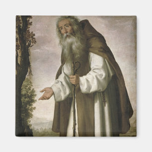 Imã St Anthony Dispirited, 1640 (o óleo em canvas)