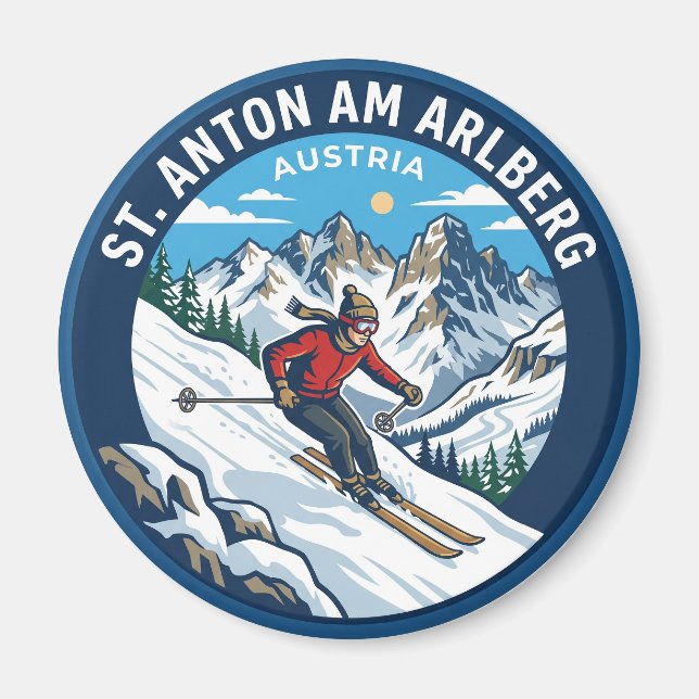 Imã St. Anton am Arlberg Áustria (Frente)