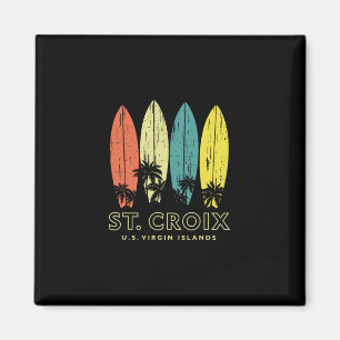 Imã St Croix Retro Surfboards Antigos Meninos Meninas 