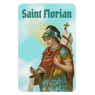 Ímã St. Florian com Balde (Céu Claro; M 019)