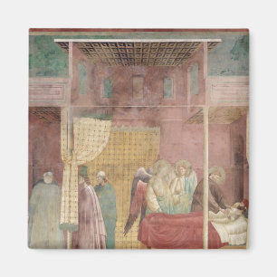 Imã St Francis cura o homem ferido de Lerida