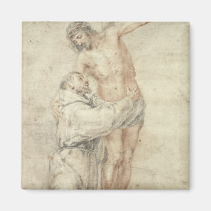 Imã St Francis que rejeita o mundo e o abraço