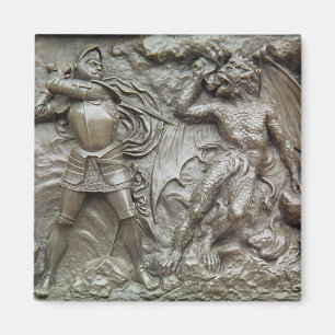 Imã St George que luta o dragão