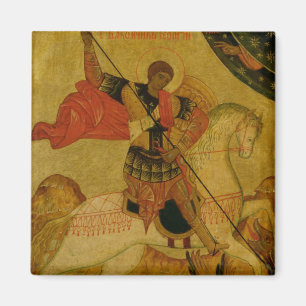 Imã St George que massacra o dragão