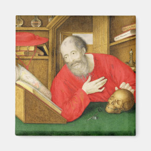 Imã St Jerome em seu estudo, 1650 (bodycolour e w/c
