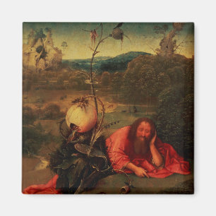 Imã St John o baptista na meditação