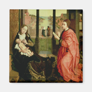 Imã St Luke que tira um retrato do Virgin