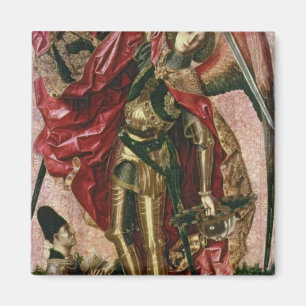 Imã St Michael e o dragão