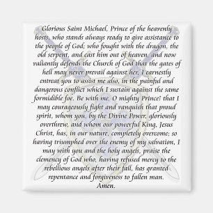 Imã St Michael - espadas e protetor