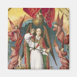 Imã St Michael que pesa as almas