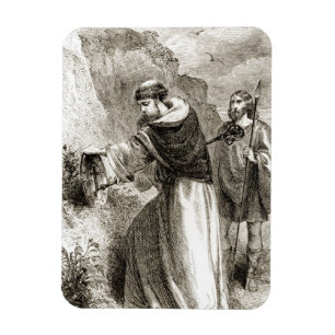 Ímã St Patrick que marca o protetor de Connal com a