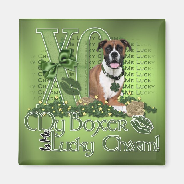 Imã St Patricks - Me Lucky Charm - Boxer - Vindy (Frente)