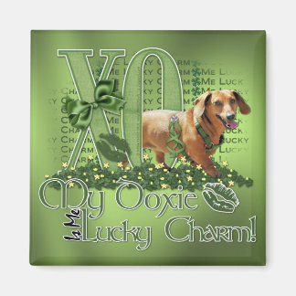 Imã St Patricks - Me Lucky Charm - Dachshund - Abby