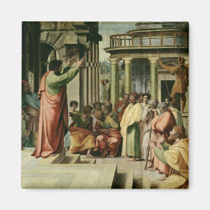 Imã St Paul que Preaching em Atenas (desenhos animados