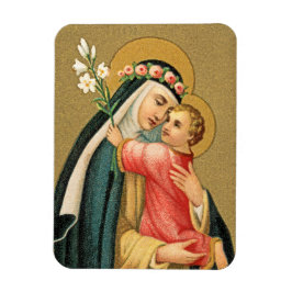Ímã St. Rose of Lima and the Christ Child (M 023)