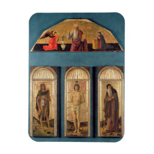 Ímã St.Sebastian entre St John o baptista e St.