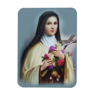 Ímã St. Therese da criança Jesus pouca flor