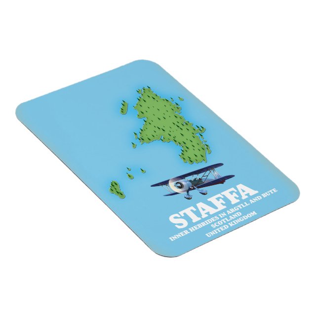 Ímã Staffa Inner Hebrides in Argyll and Bute, Escócia (Lado Direito)