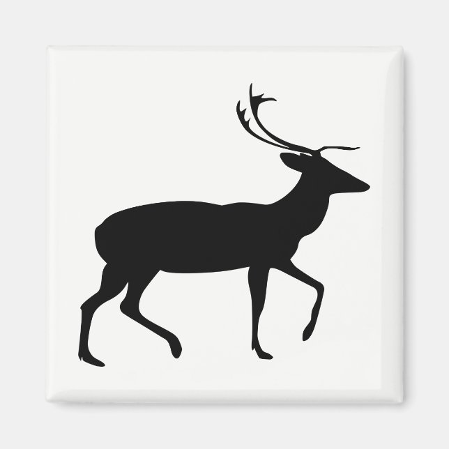 Imã Stag Silhouette (Frente)