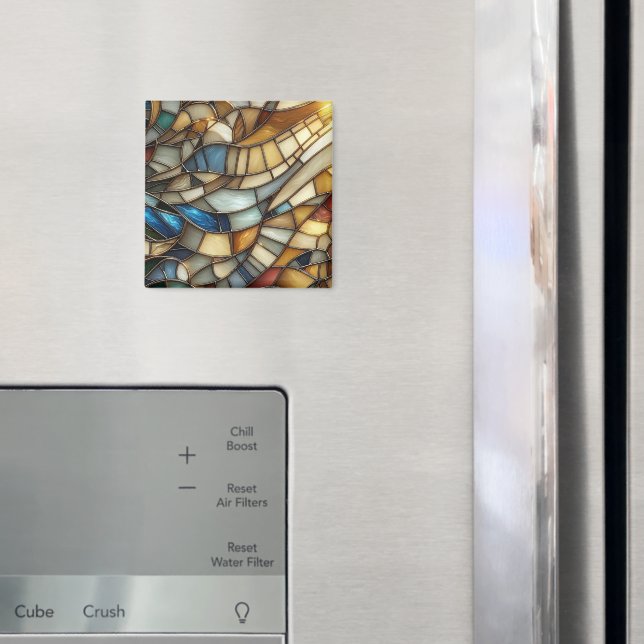 Imã Stained Glass Waves (In Situ (Fridge))