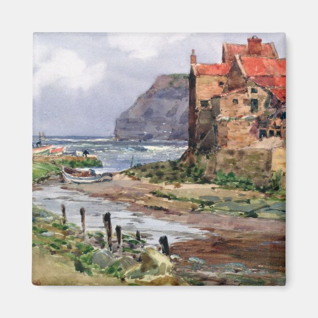 Imã Staithes, c.1897-1918 (Frente)