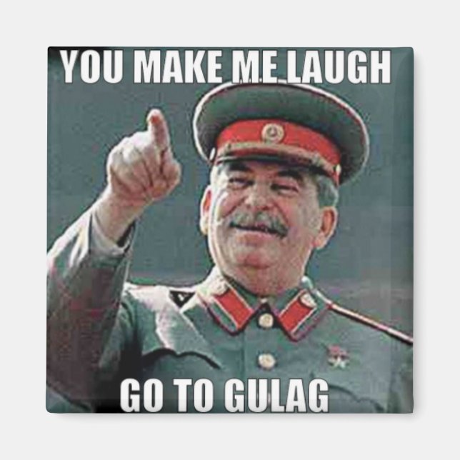 Imã Stalin Gulag Meme (Frente)