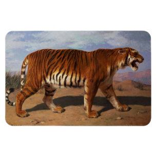 Ímã Stalking Tiger (por Rosa Bonheur)