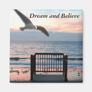 Imã Stand & believe_ Magnet