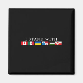 Imã Stand With Canada Green Mexico Panama Gaza Ukraine
