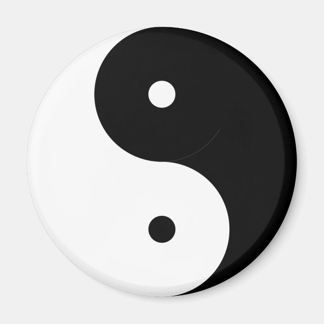 Imã Standard Yin Yang por Kenneth Yoncich (Frente)
