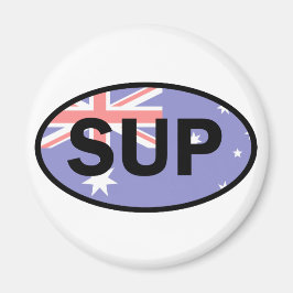 Imã Standup Paddleboard Austrália Sinalizador