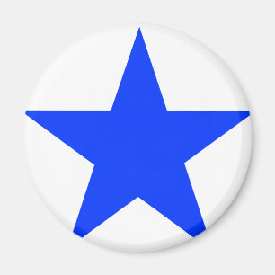 Imã Star Blue O MUSEUM Zazzle dá presentes