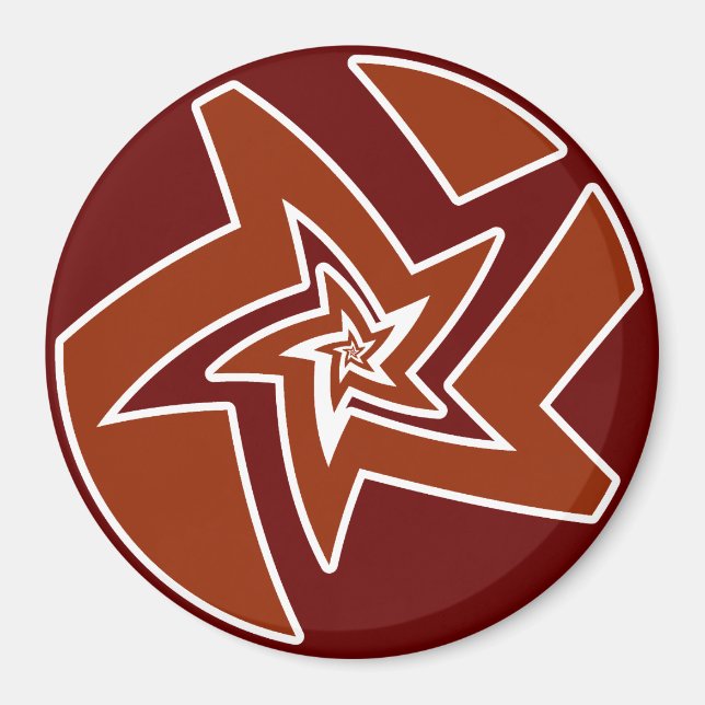 Imã Star Fractal (Frente)
