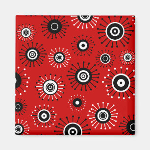 Imã Starburst de Mod Retro