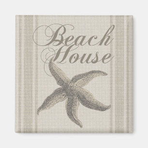 Imã Starfish Beach House Seashore Coastal