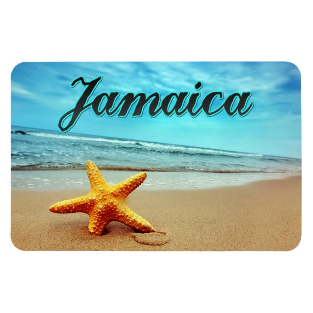 Ímã starfish da Jamaica (Horizontal)