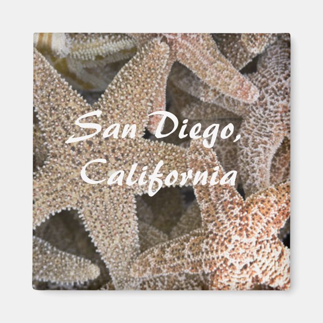 Imã Starfish por todo o lado, San Diego, Califórnia (Frente)