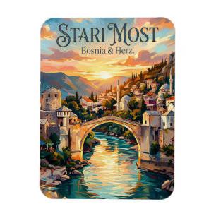 Ímã Stari Most Bósnia & Herz.