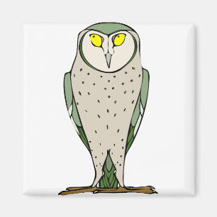 Imã Staring Owl