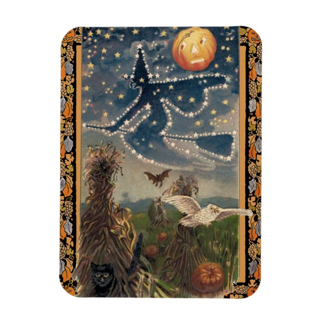 Ímã Starry Halloween Night Magnet (Vertical)
