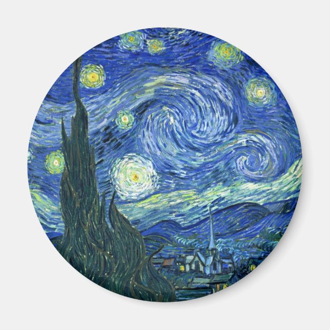 Imã Starry Night (Frente)