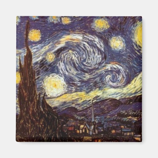 Imã Starry Night (Frente)