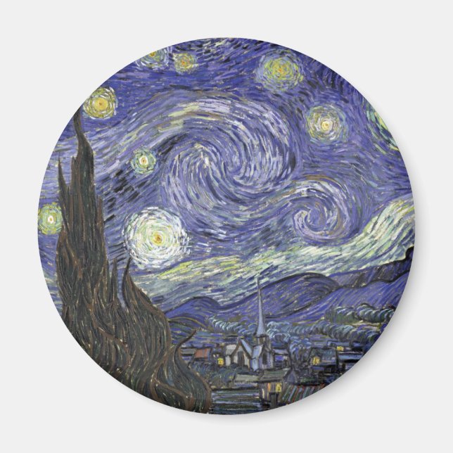 Imã Starry Night (Frente)