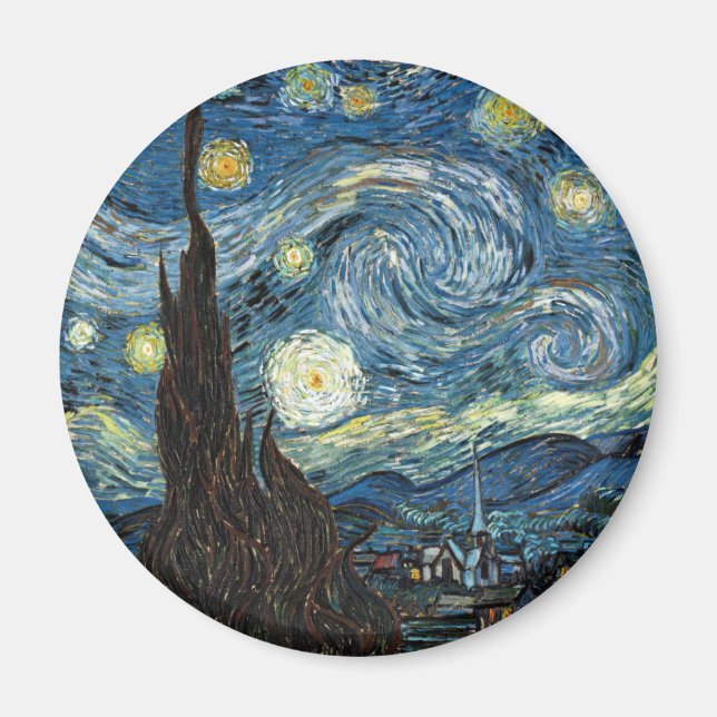 Imã Starry Night (Frente)